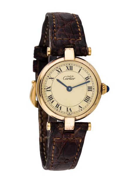 round must de cartier watch